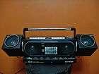 RARE AKAI PJ W30 PORTABLE GHETTO BOOMBOX 120V/230V SW1 SW2 AM/FM DUAL 