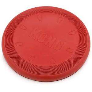 KONG FLYER _Small or Large_ Rubber Soft Catch Frisbee  