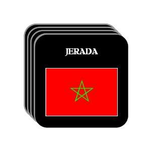  Morocco   JERADA Set of 4 Mini Mousepad Coasters 