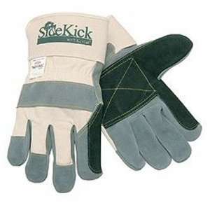 Memphis Glove   Side Kick Double Palm Leather Extreme Duty Work Gloves 