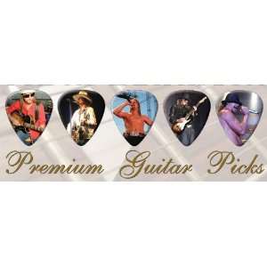  Kid Rock Premium Guitar Picks Bronze X 5 Medium Musical 
