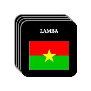 Burkina Faso   LAMBA Set of 4 Mini Mousepad Coasters 