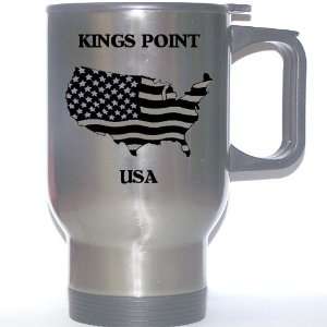  US Flag   Kings Point, Florida (FL) Stainless Steel Mug 