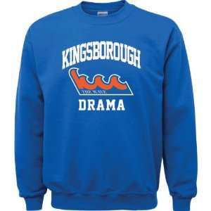  Kingsborough Community College Wave Royal Blue Drama Arch 