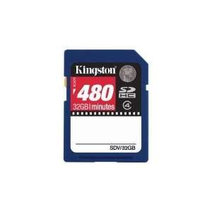  Kingston Video SDV/32GB Secure Digital High Capacity (SDHC 