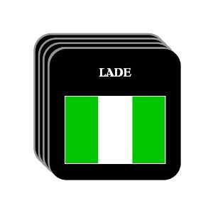  Nigeria   LADE Set of 4 Mini Mousepad Coasters 