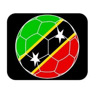  Soccer Mouse Pad   Saint Kitts And Nevis 