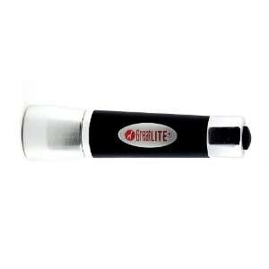 GreatLite 32034 1AAA Rubber Grip Mini Aluminum Flashlight, Yellow and 