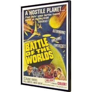 Battle of the Worlds 11x17 Framed Poster 