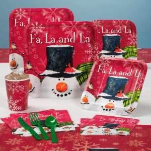  Christmas Snowman Carols Party Pack for 8 Toys & Games
