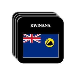  Western Australia   KWINANA Set of 4 Mini Mousepad 