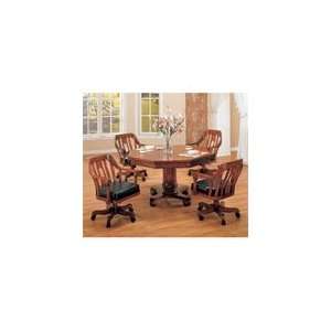  Grand Styled Game Dual Flip 5 Piece Table Set by Coaster 