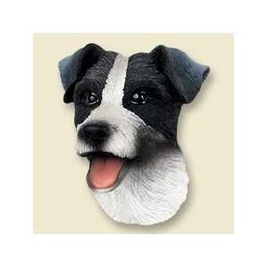   Terrier Black & White w/Rough Coat Doogie Head 