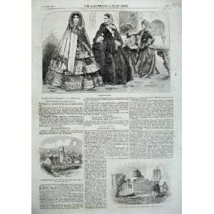  Womens Fashion 1857 Winteringham Church Russian Mortar 