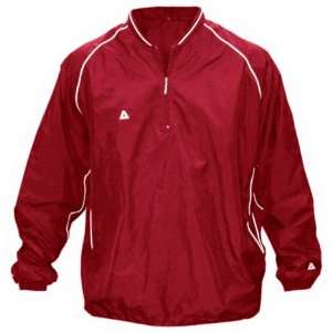  Akadema Baseball/Softball Batting Jacket RED AM Sports 