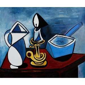  Oil Painting Enamel Saucepan Pablo Picasso Hand Painted Art 