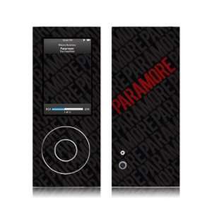   iPod Nano  5th Gen  Paramore  Logo Skin  Players & Accessories