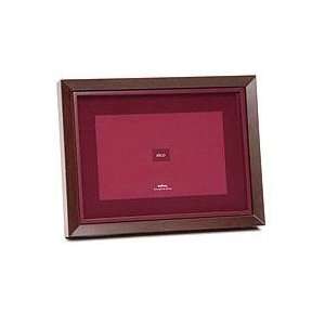 com Swing Milo Frame, Wood Picture Frame with Painted Bordeaux Glass 