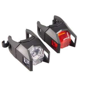  Bicycle Safety Light Set (LED Headlight & Taillight 