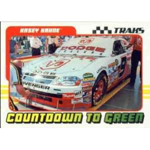   2007 Traks #59 Kasey Kahnes Car Countdown to Green