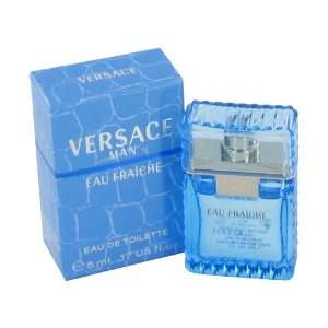    Versace Man by Versace Mini Eau Fraiche .17 oz For Men Beauty