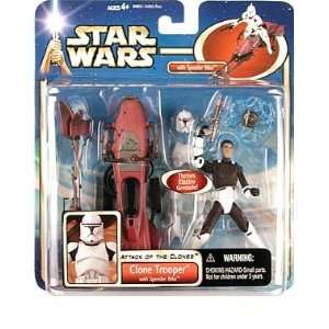  Star Wars Attack of the Clones   Clone Trooper with 