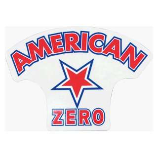  Zero Skateboards AmericanZero Skateboards Decal Single 