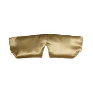  Gold Silk Charmeuse Sleep Mask by Jane Inc. Health 