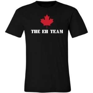   Canada Eh Team Custom Unisex Canvas Jersey T Shirt