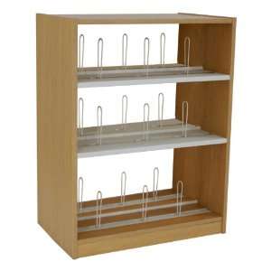  Double Sided Picture Book Shelving Starter Unit with Steel 
