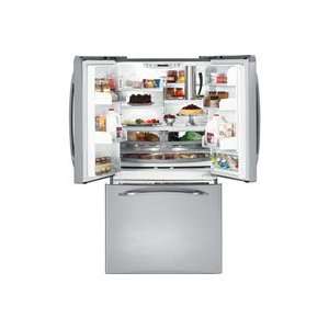 GE Profile Counter Depth Bottom Freezer Stainless Steel Refrigerator 