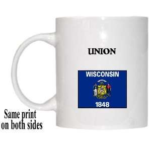 US State Flag   UNION, Wisconsin (WI) Mug 