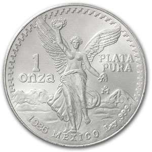  1986 1 oz Silver Mexican Libertad (Brilliant Uncirculated 