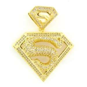 Mens & Womens Iced Out Hip Hop 14K Gold Plated Cubic Zircoina (CZ 