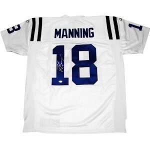  Peyton Manning Indianapolis Colts Autographed White Home 