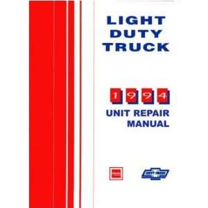    1994 CHEVY GMC C/K 10 30 TRUCK Overhaul Manual Book Automotive