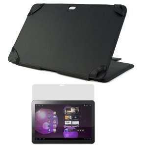  Built in Stand + Clear LCD Screen Protector for Samsung GALAXY Tab 