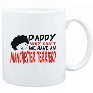 Mug White  BEWARE OF THE Manchester Terrier  Dogs  