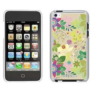  Flower Jungle Multicolor on iPod Touch 4 Gumdrop Air Shell 
