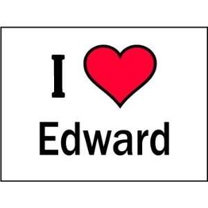  Edward I Love Edward Mousepad 