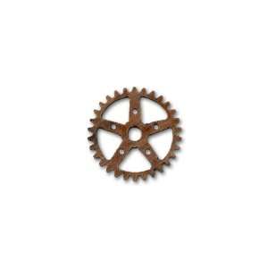   Inch Large Tooth 5 Hole Gear Link   Walnut Wood Arts, Crafts & Sewing