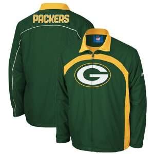   Green Bay Packers Reebok Play Maker Full Zip Jacket