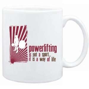  New  Powerlifting It Is A Way Of Life  Mug Sports