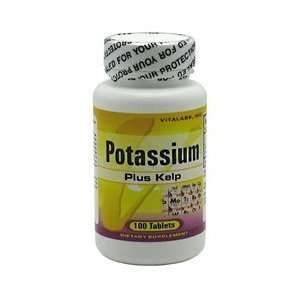  Vitalabs Potassium Plus Kelp   100 ea Health & Personal 