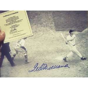 Ted Williams Signed Autograph Certified