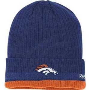   Denver Broncos Reebok 2010 Sideline Cuffed Knit Hat