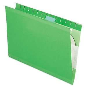 Pendaflex  Reinforced Hanging Folders, Kraft, Legal, Bright Green, 25 