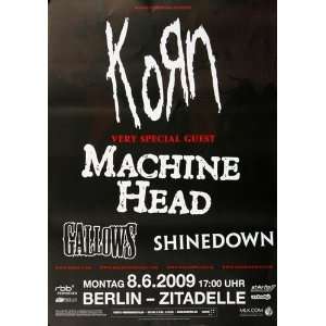  Korn   Untitled 2009   CONCERT   POSTER from GERMANY
