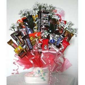 Its a Girl Baby Candy Bouquet Grocery & Gourmet Food