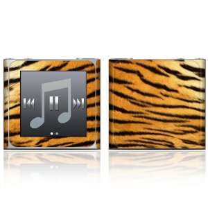  Apple iPod Nano (6th Gen) Skin Decal Sticker   Tiger Skin 